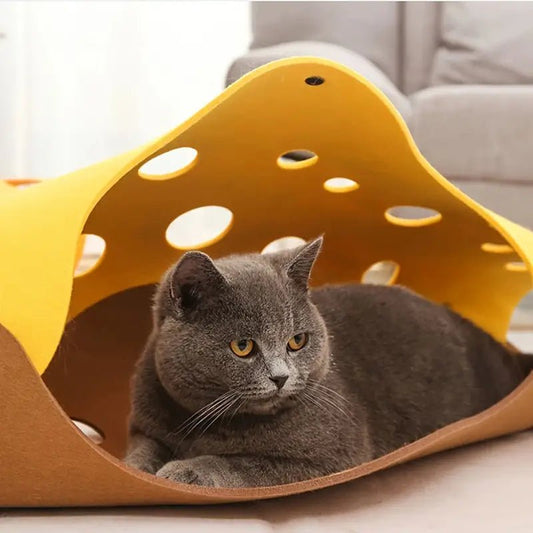 Interactief Kattenspeelgoed Muck - Stimuleert Jachtinstincten en Vermindert Verveling voor Katten - Hebbr