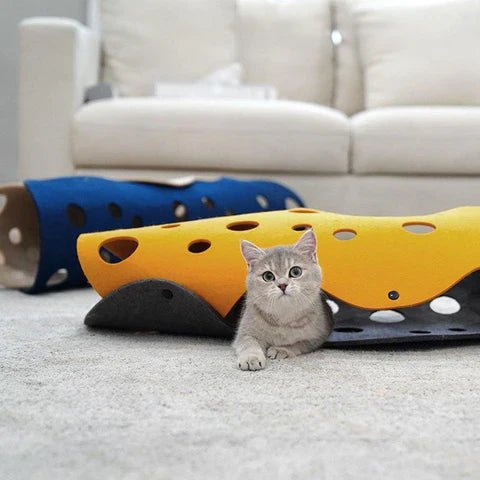 Interactief Kattenspeelgoed Muck - Stimuleert Jachtinstincten en Vermindert Verveling voor Katten - Hebbr