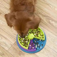 Interactieve Honden Puzzel Voerbak met 3 Lagen - Antistress Slow Feeder voor Honden, Antislip, 26 cm - Hebbr