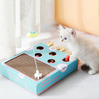 Interactieve Krabpaal Kat met muizenpiano Speelgoed – Stimulatie voor Alle Leeftijdsgenoten - Hebbr