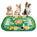 Interactieve Snuffelmat Hond en Kat - Duurzaam Voedings - en Training Pad 77 x 50 cm - Hebbr