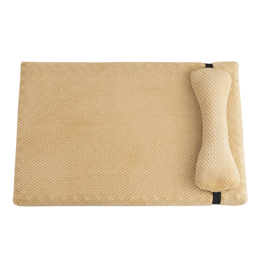 Kalmerend Hondenbed van Pluche voor Grote Honden – Wasbare Hoes en Antislip Onderkant - Hebbr