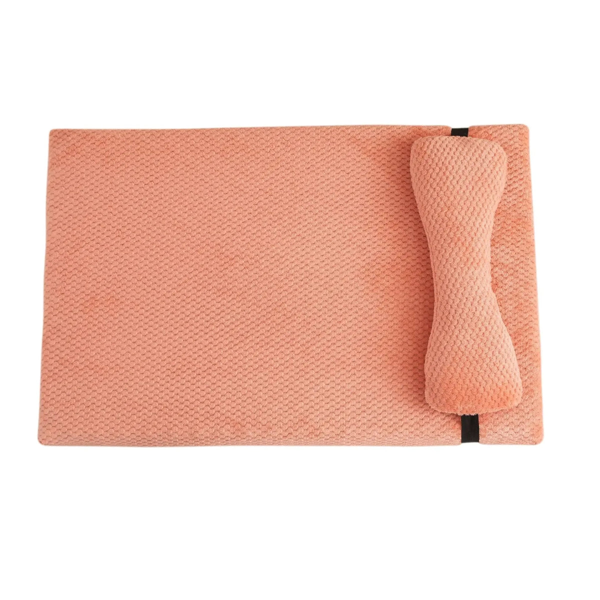 Kalmerend Hondenbed van Pluche voor Grote Honden – Wasbare Hoes en Antislip Onderkant - Hebbr