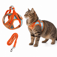 Kato Kattenharnas | Veilig Vest-Design, Ademend Mesh, Reflecterende Details - Hebbr