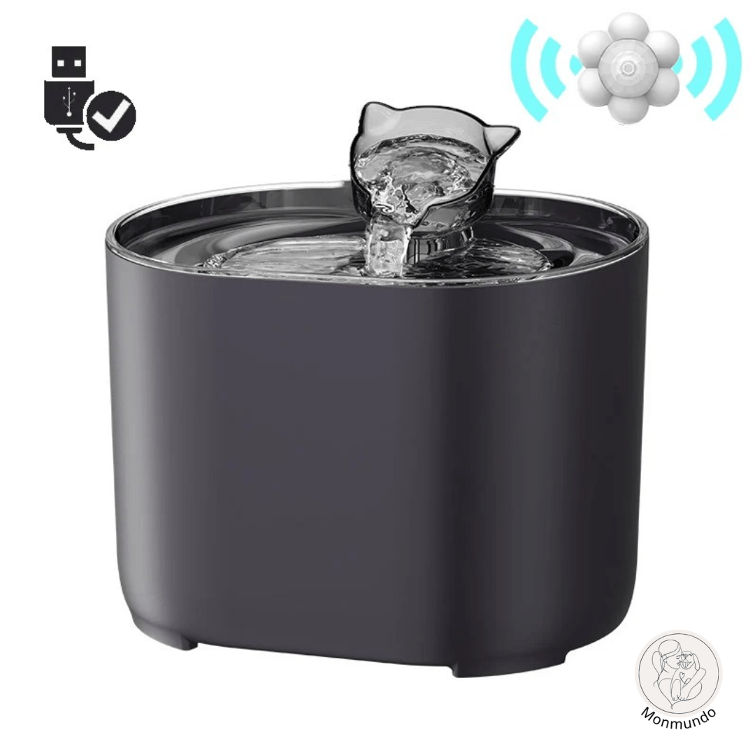 Katten Drinkfontein - Elektrische Fontein voor Katten met Stil Design & Altijd Vers Water - Hebbr