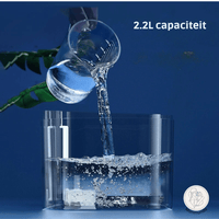 Katten Drinkfontein - Elektrische Fontein voor Katten met Stil Design & Altijd Vers Water - Hebbr