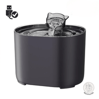 Katten Drinkfontein - Elektrische Fontein voor Katten met Stil Design & Altijd Vers Water - Hebbr