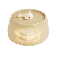 Kattenfontein van Keramiek met Stromend Water - 1,3 Liter Capaciteit, Antislip Ontwerp - Hebbr