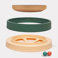 Kattenspeelgoed Glace - Duurzaam krabmeubel met interactieve speelbal voor binnengebruik - Hebbr