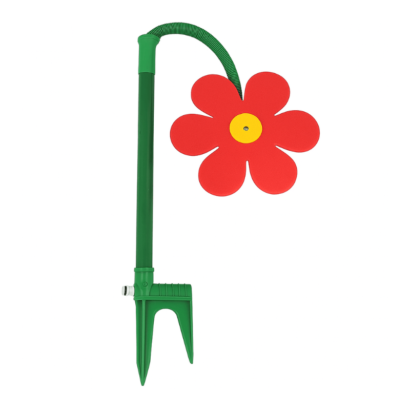 Kleurrijke Hondenspeelgoed Blumensprinkler - Eenvoudig Aan te Sluiten Tuinslang, Duurzaam ABS - Hebbr