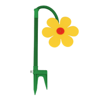 Kleurrijke Hondenspeelgoed Blumensprinkler - Eenvoudig Aan te Sluiten Tuinslang, Duurzaam ABS - Hebbr