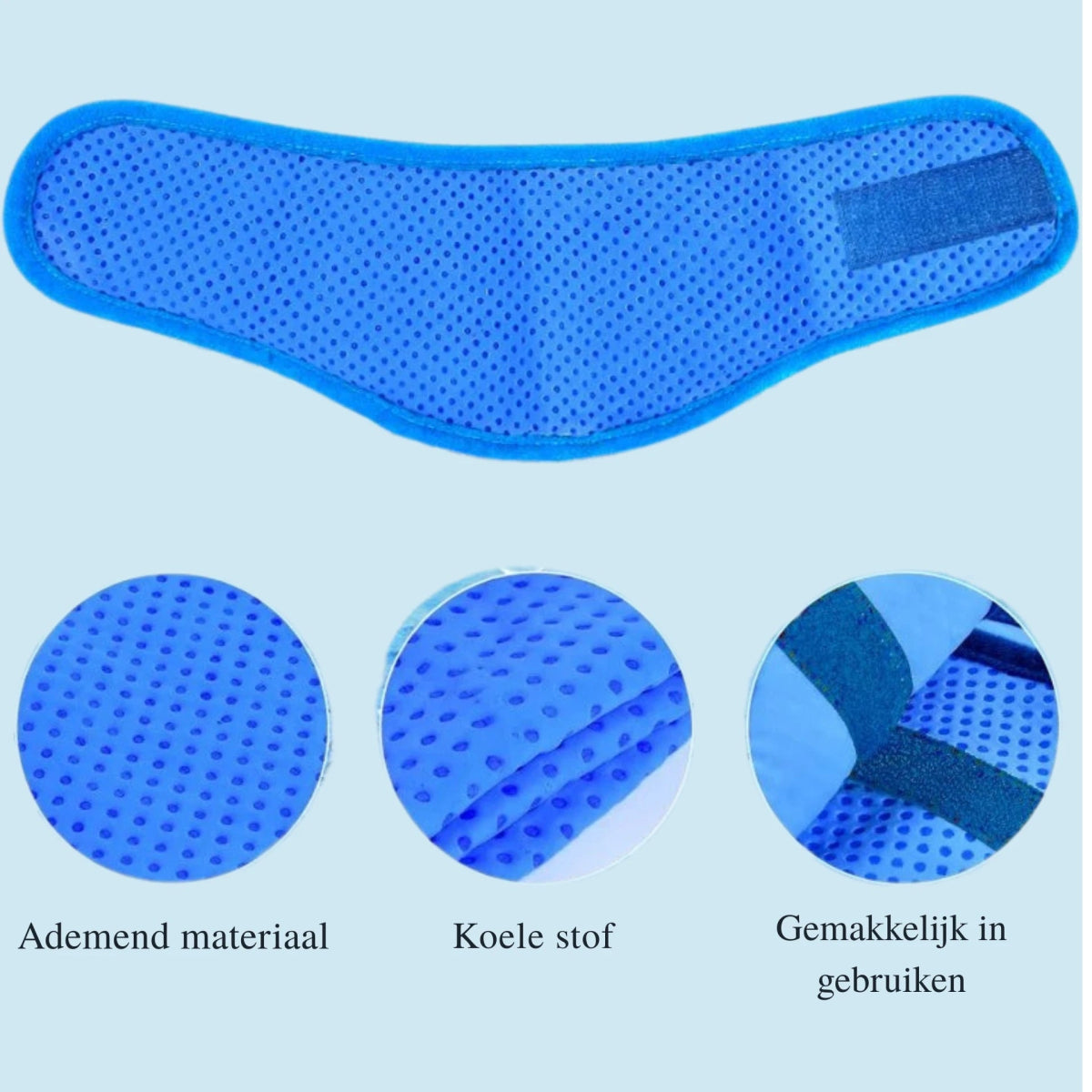 Koelende Sjaals Voor Huisdieren - Verkoelende Sjaals Voor Honden en Katten, Herbruikbaar en Ademend - Hebbr