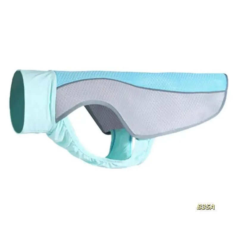 Koelvest voor Honden en Katten - Ademend Polyester, Reflecterend, Perfect voor Zomeractiviteiten - Hebbr