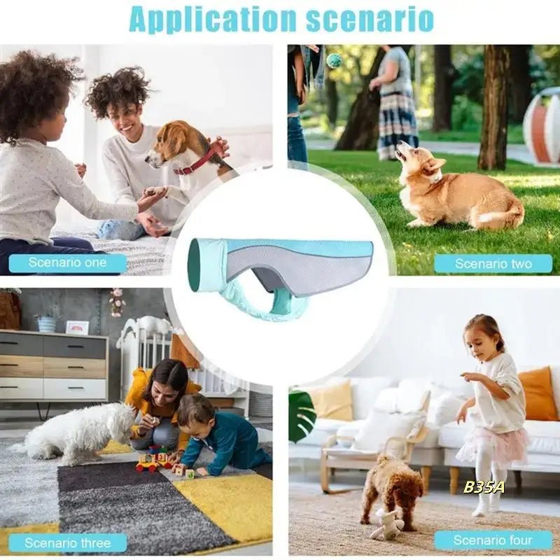 Koelvest voor Honden en Katten - Ademend Polyester, Reflecterend, Perfect voor Zomeractiviteiten - Hebbr