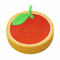 Krabpaal Kat Ruby - Stevige Multifunctionele Kattenkrabpaal voor Spelen en Ontspannen - Rond 40 cm - Hebbr