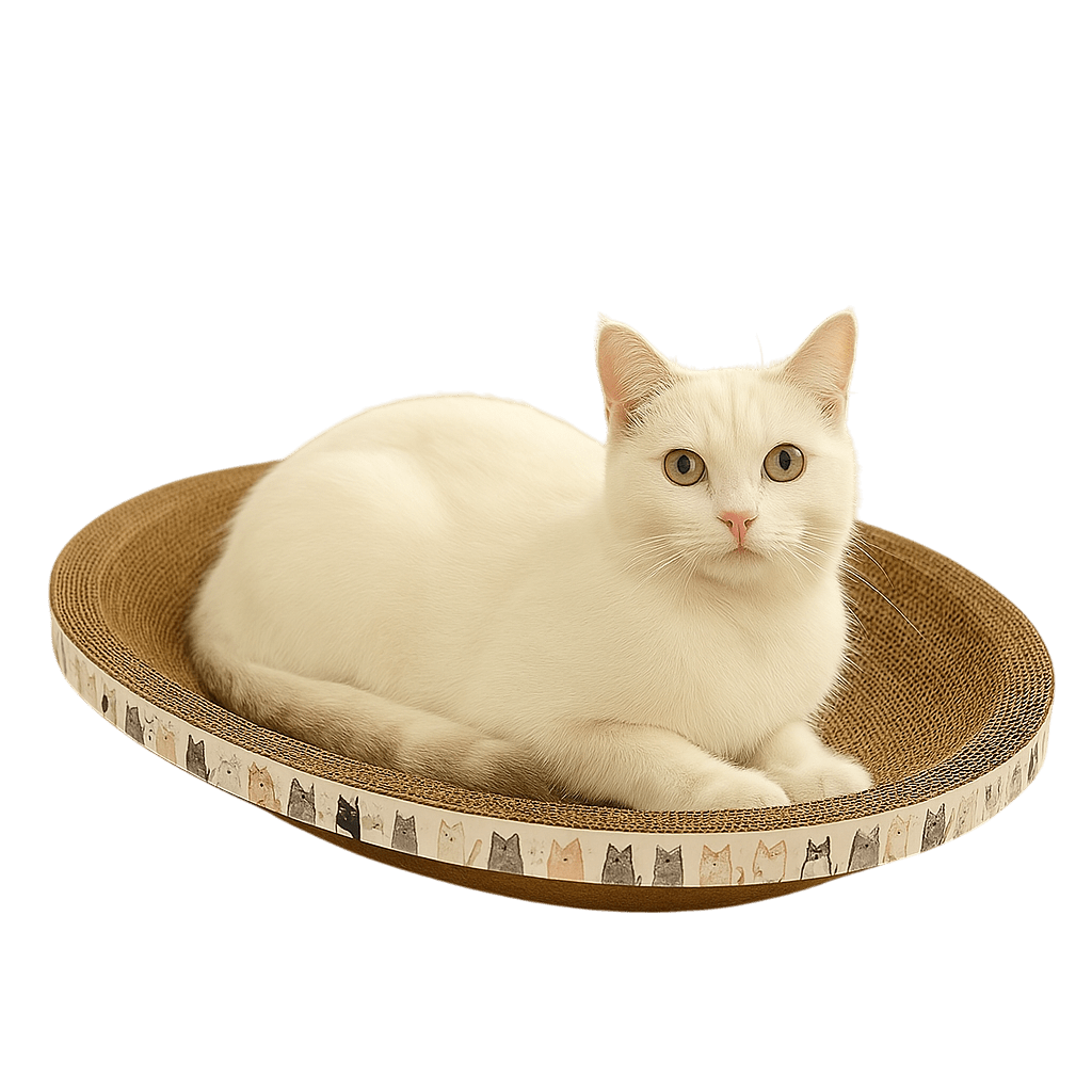 Krabpaal Kat van Natuurlijke Materialen - Duurzaam en Comfortabel voor Alle Kattenrassen - Hebbr