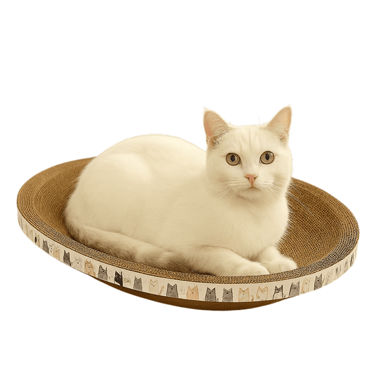 Krabpaal Kat van Natuurlijke Materialen - Duurzaam en Comfortabel voor Alle Kattenrassen - Hebbr