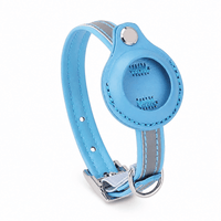 Leren Halsband AirTag - Hebbr
