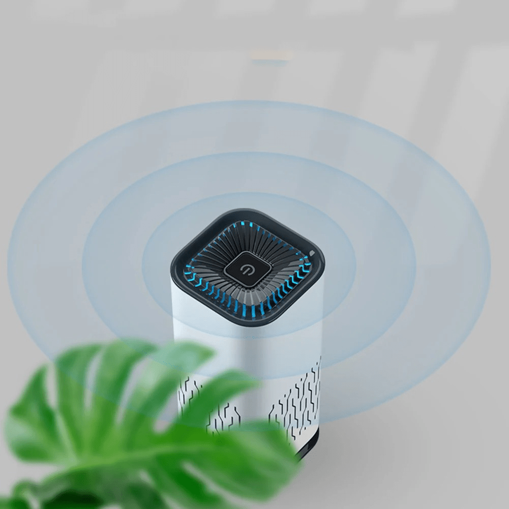 Luchtreiniger Huisdieren Wit – 99,97% Deeltjesverwijdering, Stille Werking - Hebbr