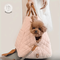 Luxe 2 - in - 1 Transporttas en Autostoel voor Honden en Katten – Veilig en Comfortabel - Hebbr