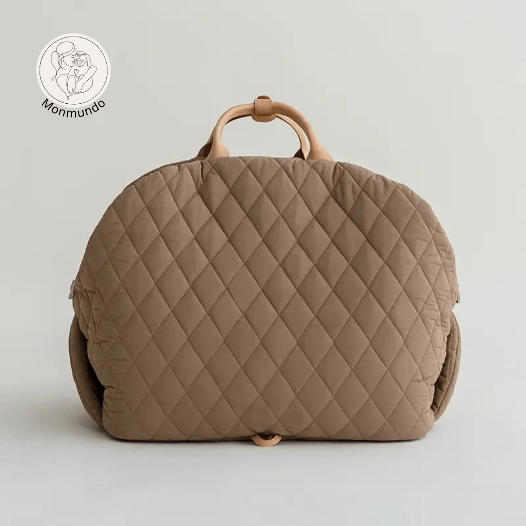 Luxe 2 - in - 1 Transporttas en Autostoel voor Honden en Katten – Veilig en Comfortabel - Hebbr