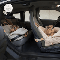 Luxe 2 - in - 1 Transporttas en Autostoel voor Honden en Katten – Veilig en Comfortabel - Hebbr