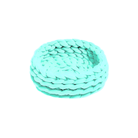 Luxe Handgeweven Kattenbed met Verhoogde Randen - Zacht en Comfortabel, Ideaal voor Knuffelen - Hebbr