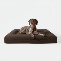 Luxe Orthopedisch Hondenbed van Geheugenfoam met Verwijderbare Wasbare Hoes - Waterdichte Onderkant - Hebbr