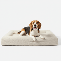 Luxe Orthopedisch Hondenbed van Geheugenfoam met Verwijderbare Wasbare Hoes - Waterdichte Onderkant - Hebbr