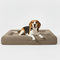 Luxe Orthopedisch Hondenbed van Geheugenfoam met Verwijderbare Wasbare Hoes - Waterdichte Onderkant - Hebbr