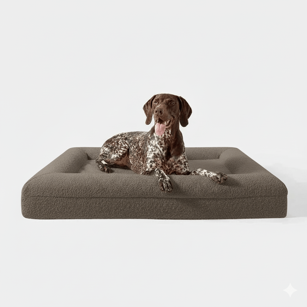 Luxe Orthopedisch Hondenbed van Geheugenfoam met Verwijderbare Wasbare Hoes - Waterdichte Onderkant - Hebbr