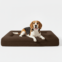 Luxe Orthopedisch Hondenbed van Geheugenfoam met Verwijderbare Wasbare Hoes - Waterdichte Onderkant - Hebbr