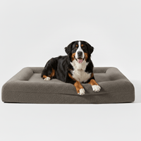 Luxe Orthopedisch Hondenbed van Geheugenfoam met Verwijderbare Wasbare Hoes - Waterdichte Onderkant - Hebbr