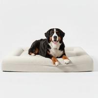 Luxe Orthopedisch Hondenbed van Geheugenfoam met Verwijderbare Wasbare Hoes - Waterdichte Onderkant - Hebbr