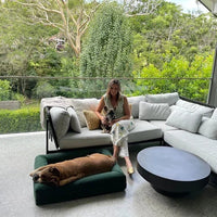 Luxe Orthopedisch Hondenbed van Geheugenfoam met Verwijderbare Wasbare Hoes - Waterdichte Onderkant - Hebbr