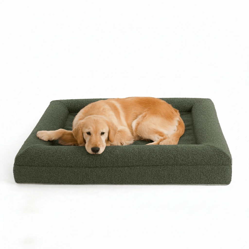 Luxe Orthopedisch Hondenbed van Geheugenfoam – Waterdicht & Wasbaar Hondenbed - Hebbr