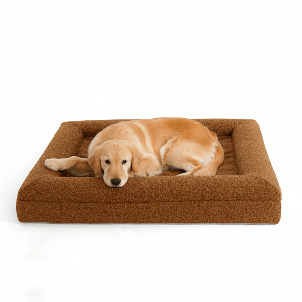 Luxe Orthopedisch Hondenbed van Geheugenfoam – Waterdicht & Wasbaar Hondenbed - Hebbr