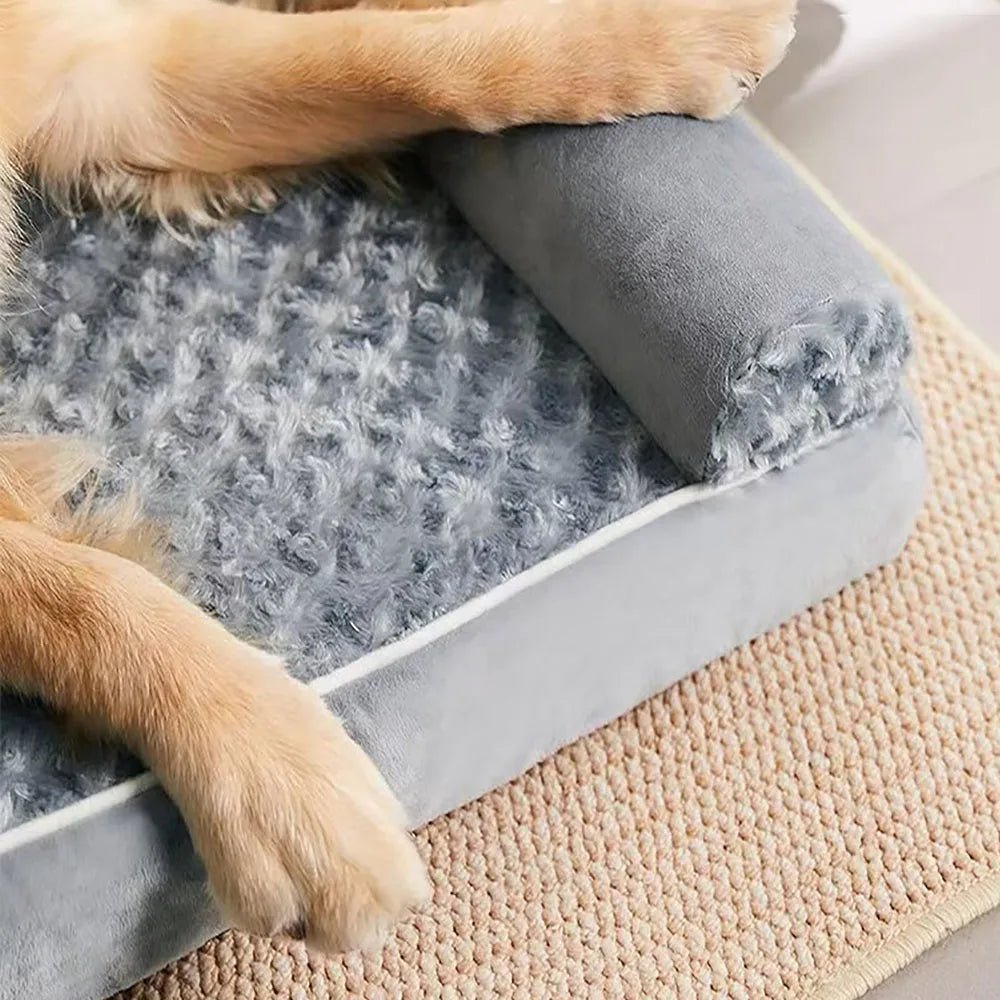 Luxe Orthopedisch Hondenbed van Traagschuim, Waterdicht en Machinewasbaar - Geschikt voor Middelgrote Honden - Hebbr