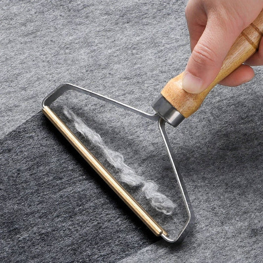 Milieuvriendelijke Fusselverwijderaar met Metalen Borstel - Voor Kleding en Meubels, Eenvoudig in Gebruik - Hebbr