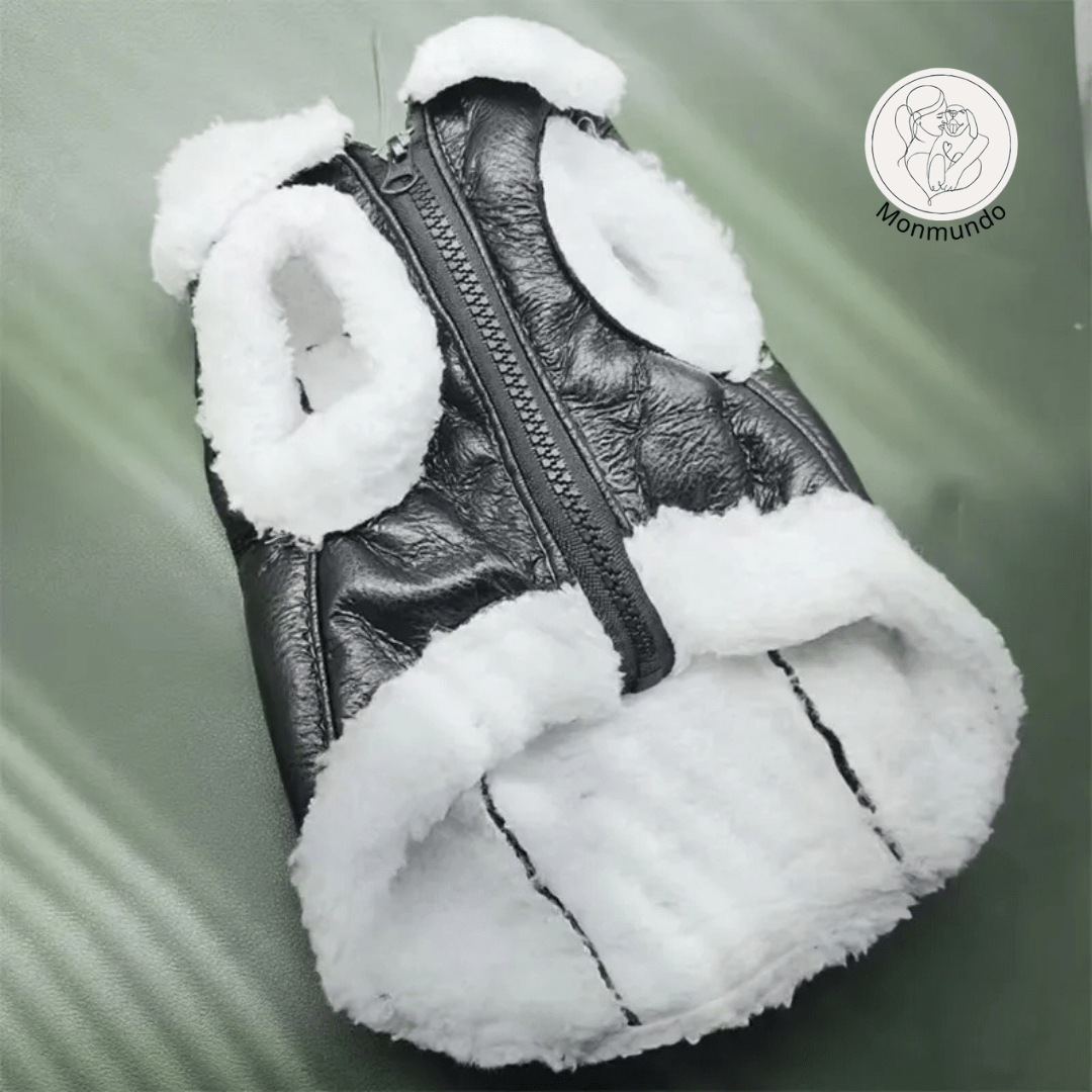 Mouwloos Fluwelen Vest voor Kleine Honden - Warm, Stylish en Comfortabel - Hebbr