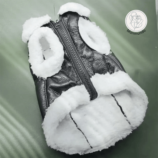 Mouwloos Fluwelen Vest voor Kleine Honden - Warm, Stylish en Comfortabel - Hebbr