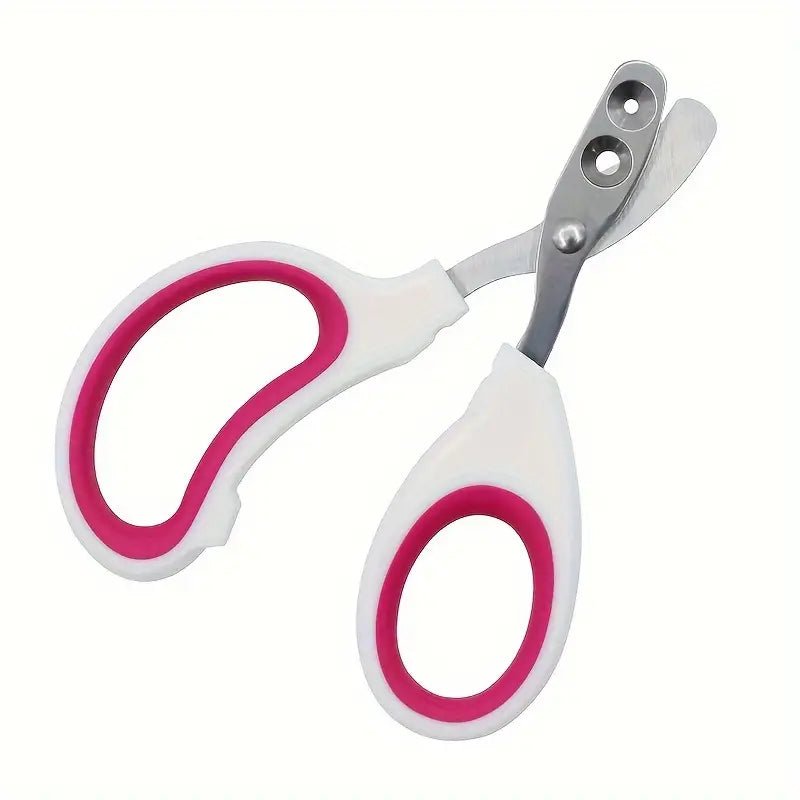 Nagelknipper voor Katten en Kleine Honden met Precisiegat en Antislip Handgreep - Roestvrijstalen Bladen - Hebbr