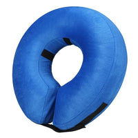 Opblaasbare bescherm en herstel kraag voor honden en katten - Hebbr