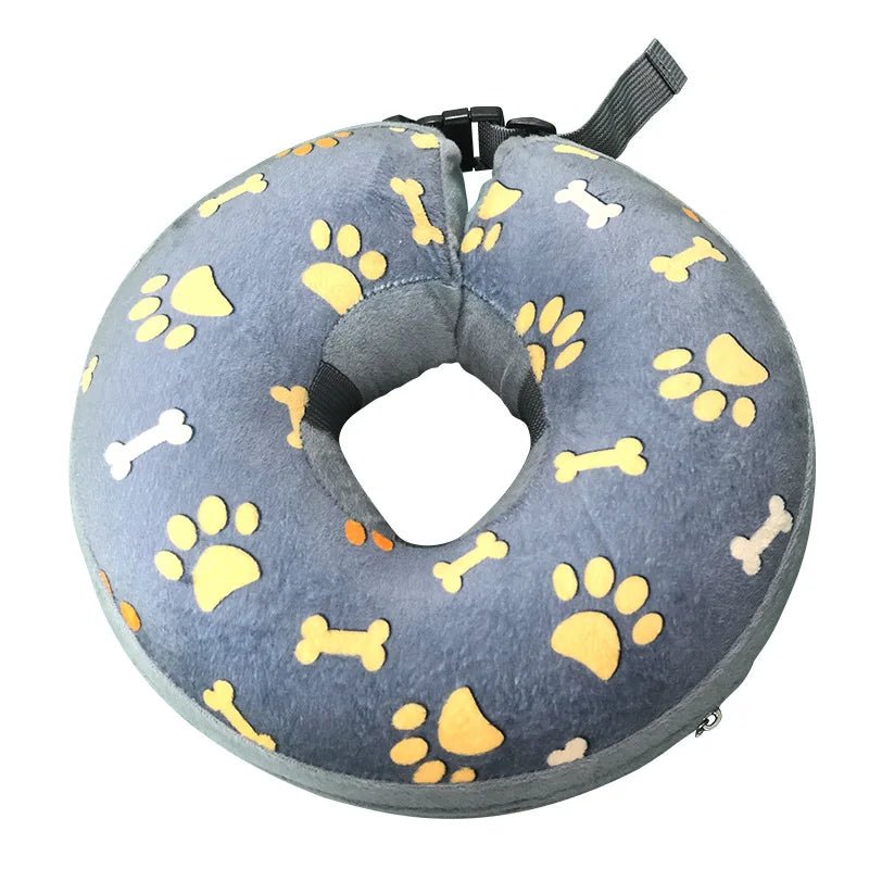 Opblaasbare Herstelhalsband voor Honden en Katten – Verstelbaar en Wasbaar - Hebbr