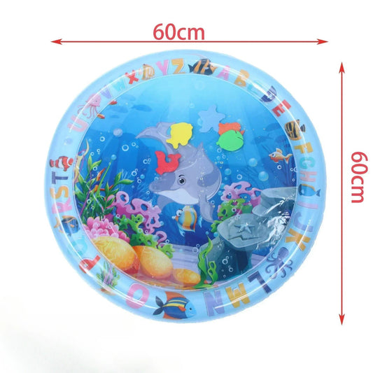 Opblaasbare Watermat voor Huisdieren - Koelmat voor Katten en Honden, Duurzaam PVC, Voor Binnen en Buiten - Hebbr