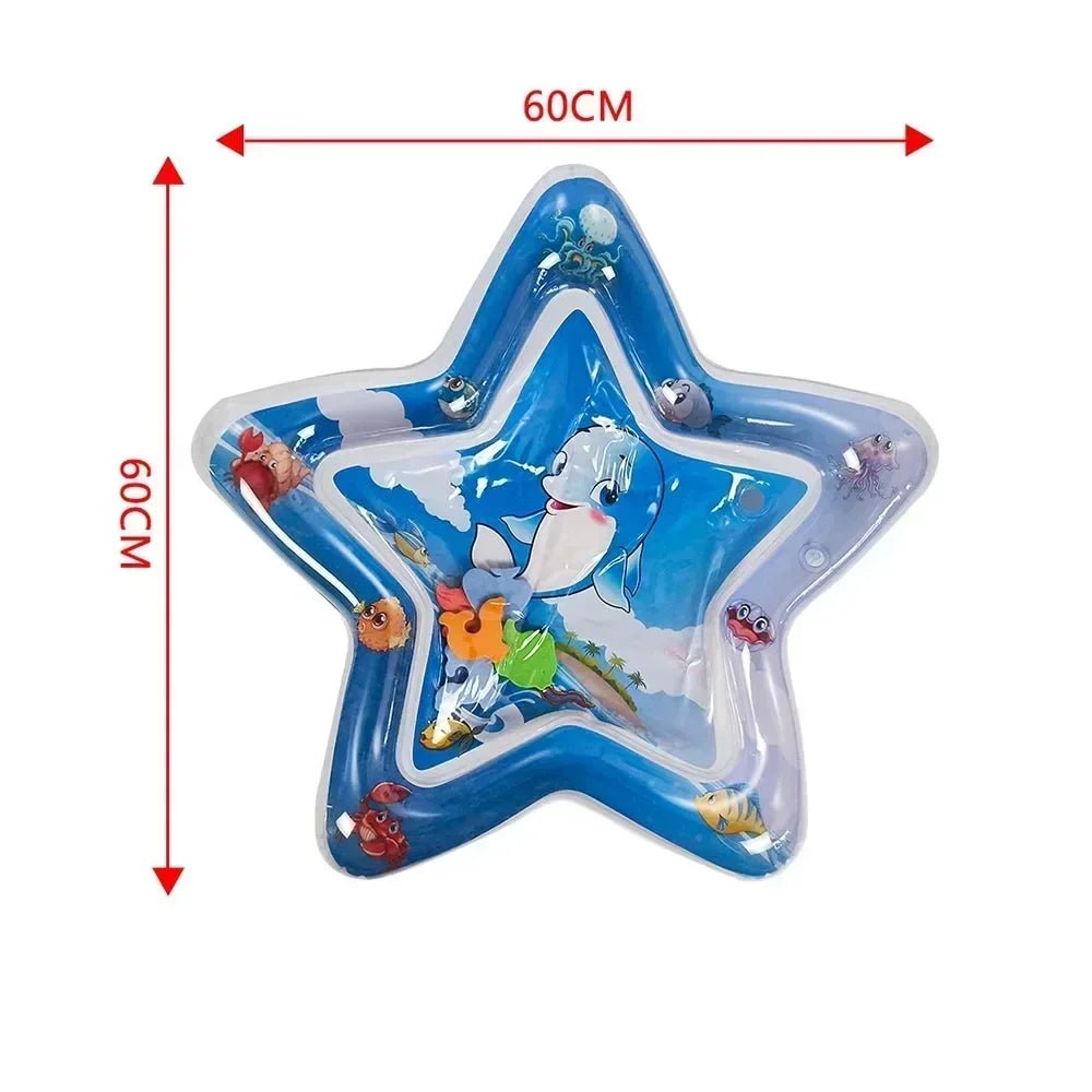 Opblaasbare Watermat voor Huisdieren - Koelmat voor Katten en Honden, Duurzaam PVC, Voor Binnen en Buiten - Hebbr