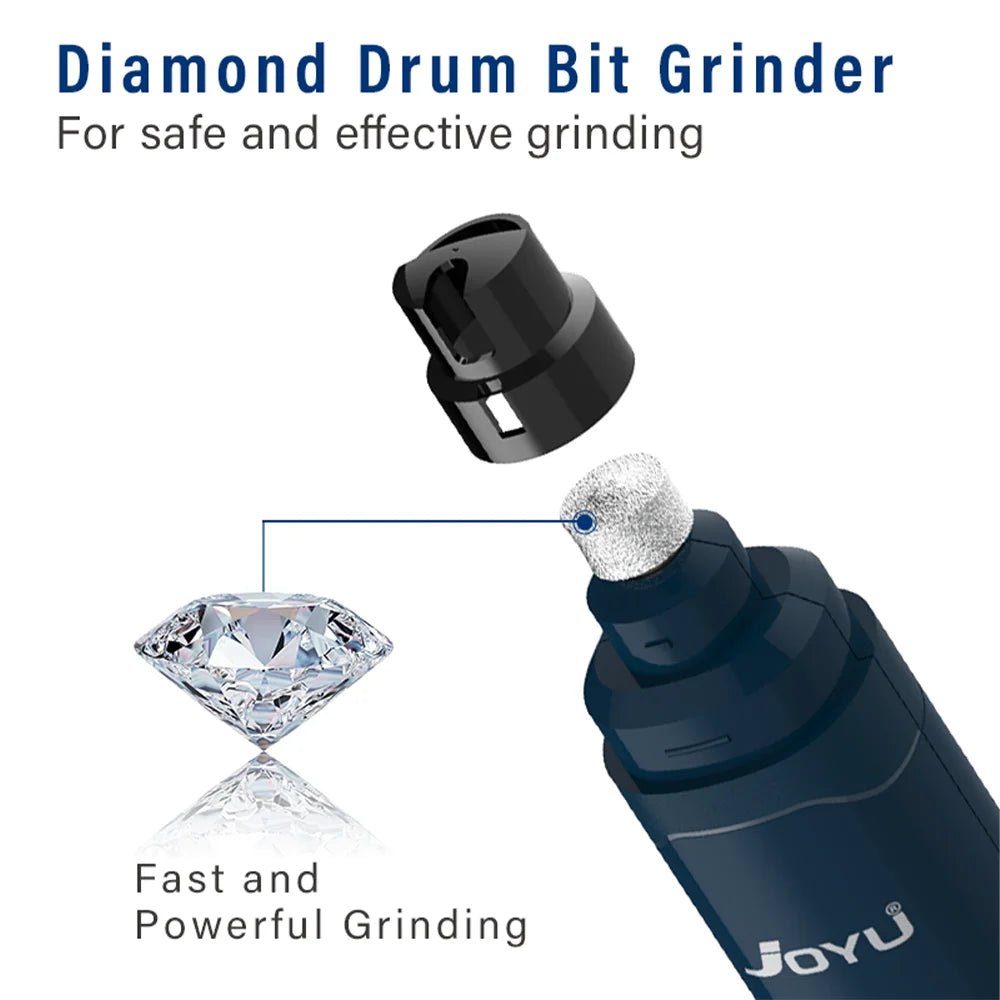 Oplaadbare Hondennageltrimmer met 2 Snelheden - Stille Ergonomische Nagelgrinder voor Huisdieren - Hebbr