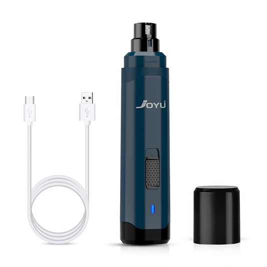 Oplaadbare Hondennageltrimmer met 2 Snelheden - Stille Ergonomische Nagelgrinder voor Huisdieren - Hebbr