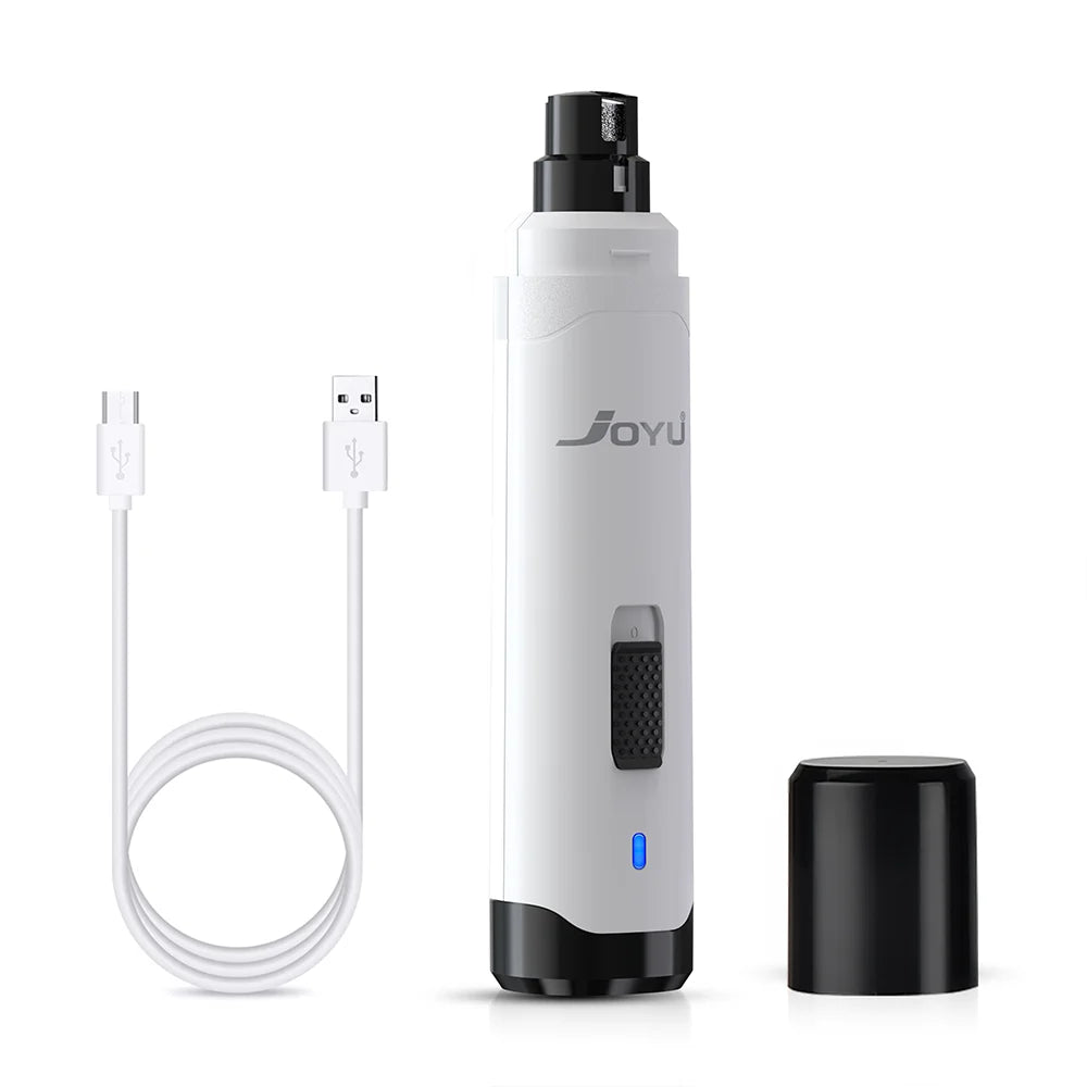 Oplaadbare Hondennageltrimmer met 2 Snelheden - Stille Ergonomische Nagelgrinder voor Huisdieren - Hebbr