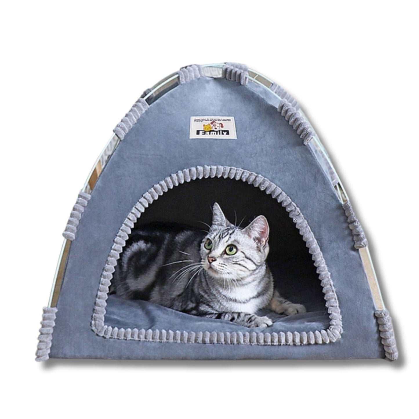 Opvouwbare Huisdierentent voor Katten en Honden – Ademend, Compact & Vierseizoensgeschikt - Hebbr